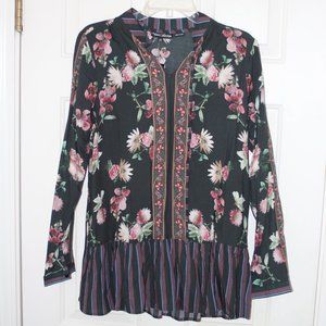 NWT Tolani Collection Rory Floral Long Sleeve Print Top